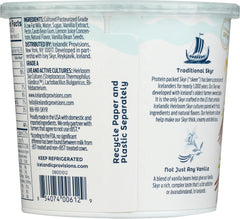 ICELANDIC PROVISIONS: Yogurt Vanilla Skyr, 24 oz