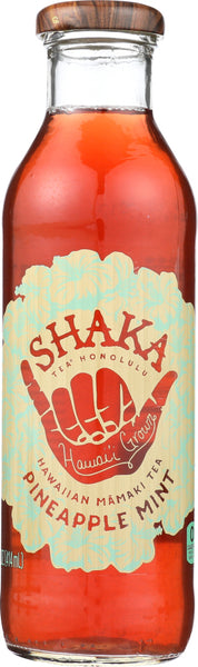 SHAKA TEA: Tea Pineapple Mint, 14 fl oz