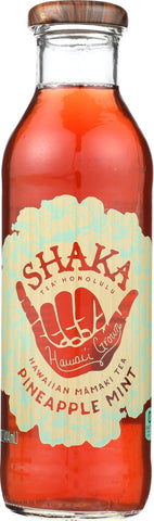 SHAKA TEA: Tea Pineapple Mint, 14 fl oz