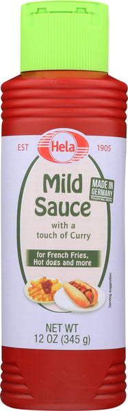 HELA: Curry Spice Ketchup Mild, 12 oz