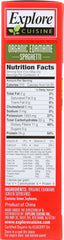 EXPLORE CUISINE: Edmame Spaghetti Pasta, 8 oz