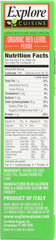EXPLORE CUISINE: Red Lentil Penne Pasta, 8 oz