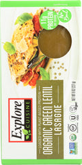 EXPLORE CUISINE: Green Lentil Lasagna Pasta, 8 oz
