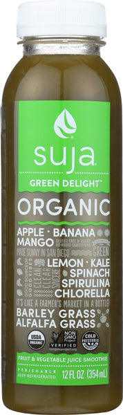 SUJA ESSENTIALS: Organic Green Delight Juice, 12 oz