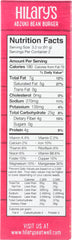HILARY'S EAT WELL: Southwest Adzuki Bean Veggie Burgers, 6.4 oz