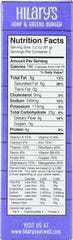 HILARYS EAT WELL: Hemp & Greens Veggie Burger, 6.4 oz