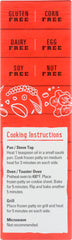 HILARY'S: Eat Well Organic Root Veggie Burger, 6.4 oz