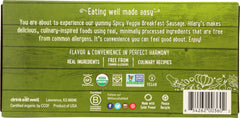HILARYS EAT WELL: Spicy Veggie Sausage, 7.3 oz