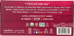 HILARYS EAT WELL: Apple Maple Veggie Sausage, 7.3 oz