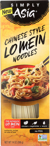 SIMPLY ASIA: Noodles Lo Mein, Dry, 14 oz