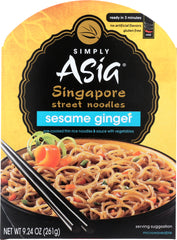 SIMPLY ASIA: Noodle Sesame Ginger, 9.24 oz