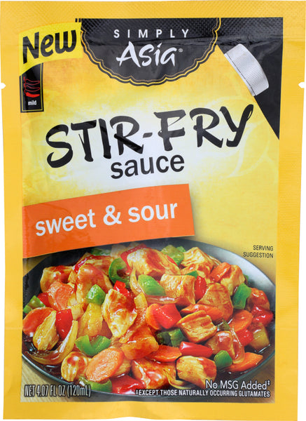 SIMPLY ASIA: Sauce Stir Fry Sweet Sour, 4.07 fo