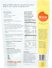 WOW BAKING: Mix Yellow Cake Gluten Free, 11 oz