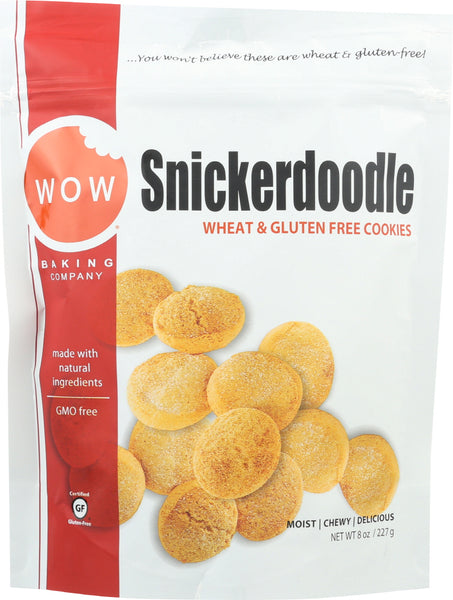 WOW BAKING COMPANY: Cookies Snickerdoodle, 8 oz