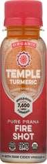 TEMPLE TURMERIC: Shot Prana Fire, 3 oz