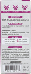 REDEFINE NUTRITION LLC: FinaFlex Ketone Test Strips Urinalysis Testing 100ct, 100 un
