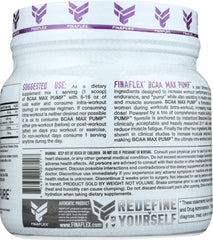 REDEFINE NUTRITION LLC: Bcaa Max Pump Blackberry Pomegranate, 297 gm, 10.2 oz