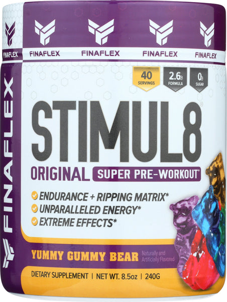 REDEFINE NUTRITION LLC: Stimulate Gummy Bear, 240 gm