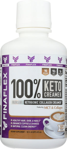 REDEFINE NUTRITION LLC: Creamer Ketogenic Collagen French Vanilla, 16 oz