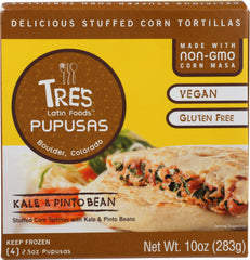 TRES PUPUSAS:  Kale & Pinto Bean, 10 oz