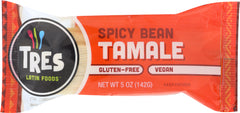 TRES PUPUSAS: Spicy Bean Tamale, 5 oz