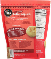 TRES PUPUSAS: Minis Pulled Pork and Pinto Bean, 10 oz