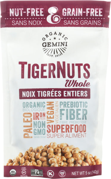 ORGANIC GEMINI: TigerNut Raw Snack, 5 oz