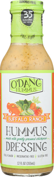ODANG HUMMUS: Dressing Hummus Buffalo Ranch, 12 oz