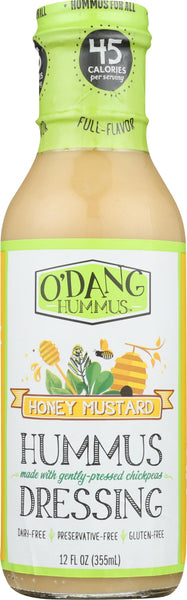 ODANG HUMMUS: Honey Mustard Dressing, 12 oz