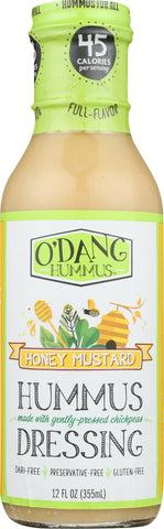ODANG HUMMUS: Honey Mustard Dressing, 12 oz
