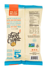 WE EAT BETTER: Crisps Wheat, 6.25 oz