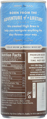 HIGH BREW: Cold-Brew Coffee Mexican Vanilla, 8 oz