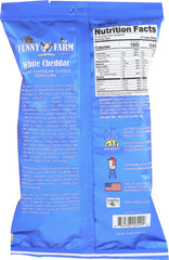 FUNNY FARMS: Goat Cheese Popcorn White Cheddar, 3 oz