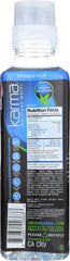 KARMA WELLNESS WATER: Probiotic Blueberry Lemonade beverage, 18 oz