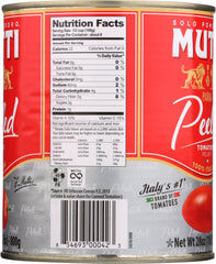 MUTTI: Whole Peeled Tomatoes, 28 oz