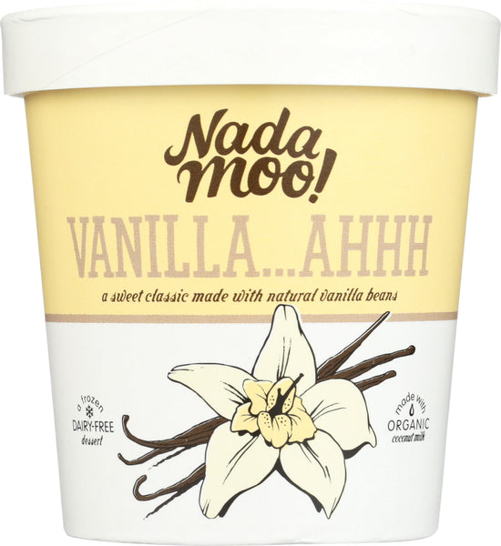 NADAMOO: Non-Dairy Ice Cream Vanilla…Ahhh, 16 oz