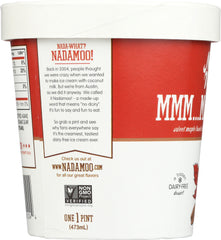 NADAMOO: Non-Dairy Ice Cream Mmm...Maple Pecan, 16 oz