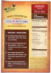 CASA MEXICANA: Mexican Rice, 8 oz