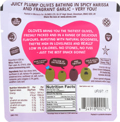 OLOVES: Olives Black Chili Garlic, 1.1 oz