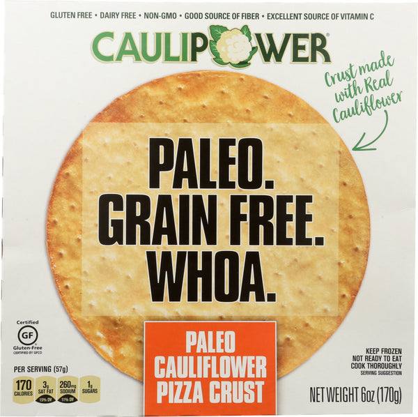 CAULIPOWER: Pizza Cauliflower Crust, 6 oz