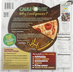 CAULIPOWER: Pizza Turkey Pepperoni Uncured, 12 oz