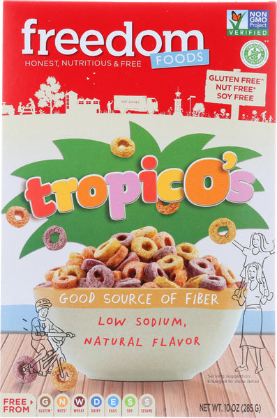 FREEDOM FOODS: Tropico's Cereal, 10 oz