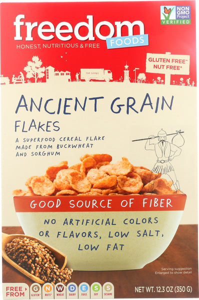 FREEDOM FOODS: Ancient Grain Flakes Cereal, 12.3 oz