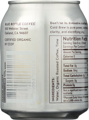 BLUE BOTTLE COFFEE: Cold Brew, 8 oz