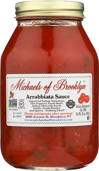 MICHAELS OF BROOKLYN: Arrabbiata Sauce, 32 oz