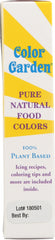 COLOR GARDEN: Natural Food Color Multi 5pc, 1 oz