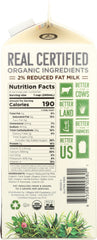 MAPLE HILL CREAMERY: Milk 2 Percent Chocolate Organic, 64 oz