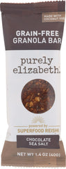 PURELY ELIZABETH: Bar Granola Chocolate Sea Salt Grain Free, 1.4 oz