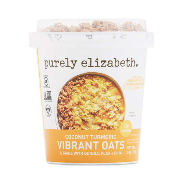 PURELY ELIZABETH: Oats Coconut Turmeric Single Serve, 2 oz