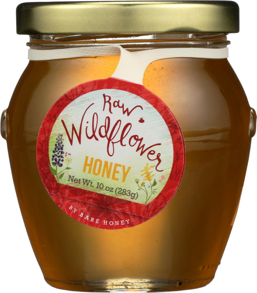 BARE HONEY: Raw Wildflower Honey, 10 oz